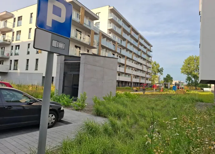 Bagry Rooms2 - Apartament z sypialnią i miejscem postojowym